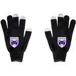 Winter gloves with a smartphone touch function