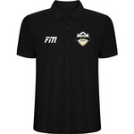 Black polo shirt