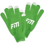 Winter gloves with a smartphone touch function