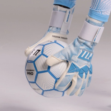 Rękawice bramkarskie Varis X PRO WHITE BLUE