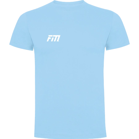 Koszulka bawełniana 155g/m² - błękitna