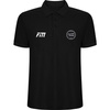 Black polo shirt