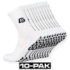 10-pack - Control Socks White