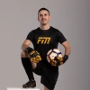 Rękawice bramkarskie Invictus X Training BLACK-ORANGE