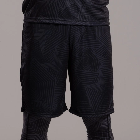 Spodenki sublimowane - Varis X - ALL BLACK