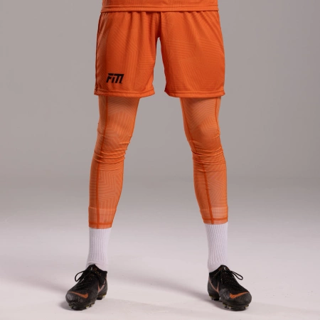 Spodnie sublimowane termoaktywne - Varis X - ORANGE