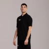 Black polo shirt