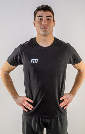 BLACK AND GOLD T-SHIRT 