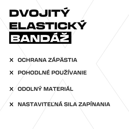 Rękawice bramkarskie Varis X PRO WHITE BLUE