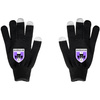 Winter gloves with a smartphone touch function