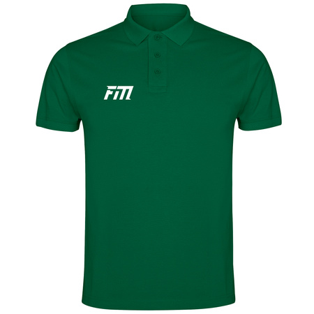 Black polo shirt