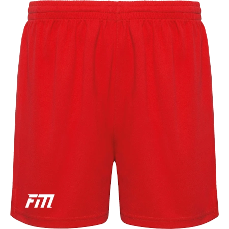 Spodenki Treningowe Bez Siateczki Czerwone