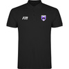 Black polo shirt