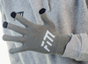 Winter gloves with a smartphone touch function