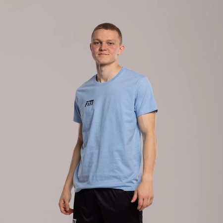 Koszulka bawełniana 165g/m² - błękitna