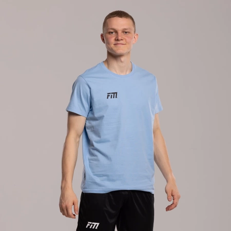 Koszulka bawełniana 165g/m² - błękitna