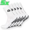 5 -pack - Control Socks White