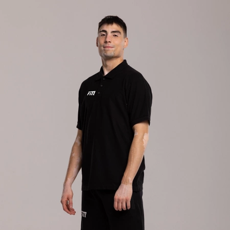 Koszulka polo 200g/m² - czarna