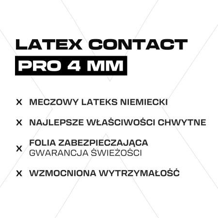 Rękawice bramkarskie Varis X PRO WHITE BLUE