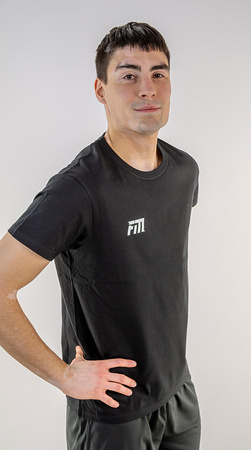 Koszulka bawełniana 190g/m² - czarna