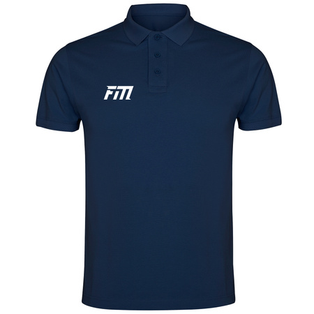 Navy blue polo shirt