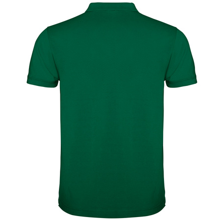 Black polo shirt