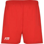 Spodenki Treningowe Gładkie Z Siateczką Czerwone