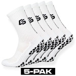 5 -pack - Control Socks White