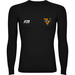 Novia Goalkeeper Academy - Koszulka termoaktywna z długim rękawem czarna