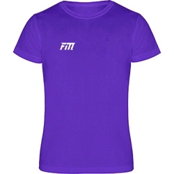 Koszulka Poliestrowa Dry Control Fioletowa