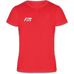 Koszulka Poliestrowa Dry Control Czerwona